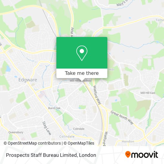 Prospects Staff Bureau Limited map