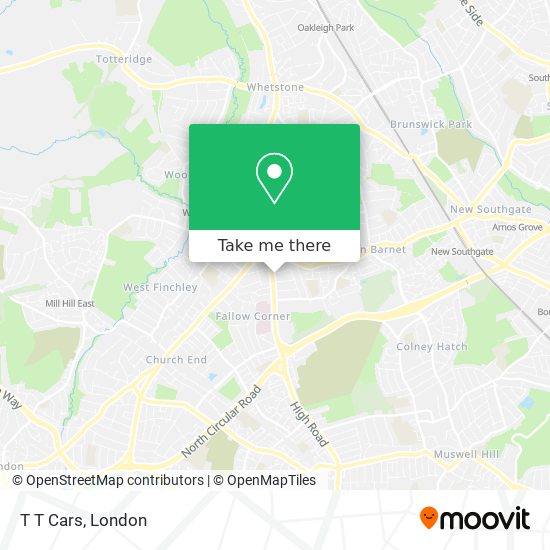 T T Cars map