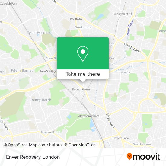 Enver Recovery map