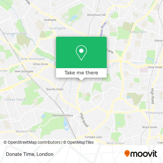 Donate Time map