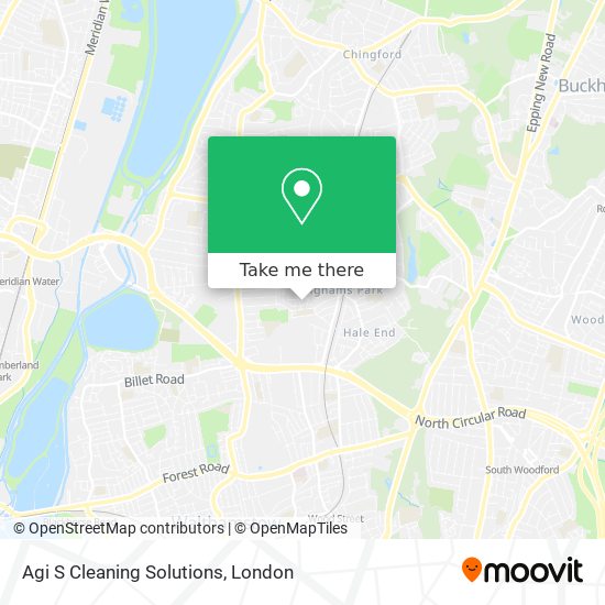 Agi S Cleaning Solutions map