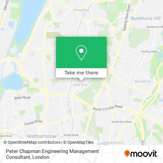 Peter Chapman Engineering Management Consultant map
