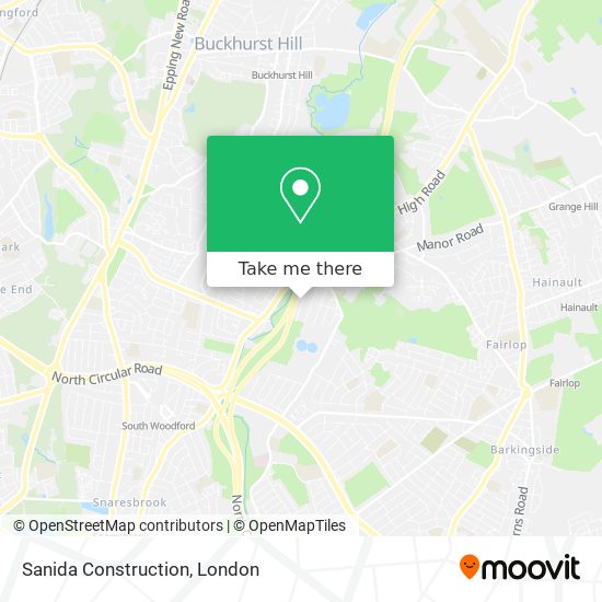 Sanida Construction map
