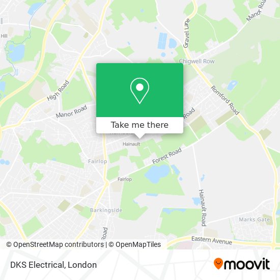 DKS Electrical map