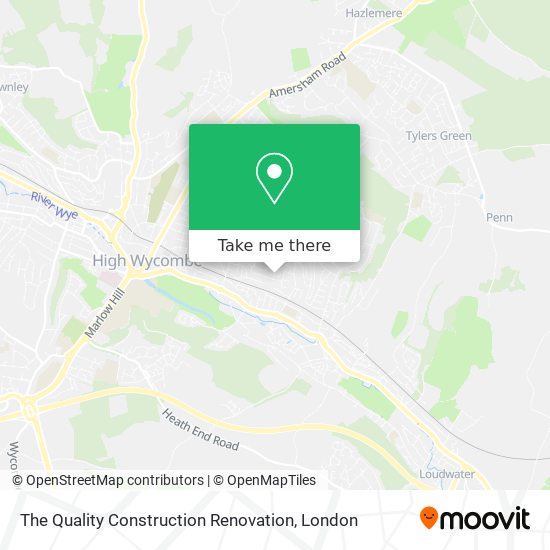 The Quality Construction Renovation map
