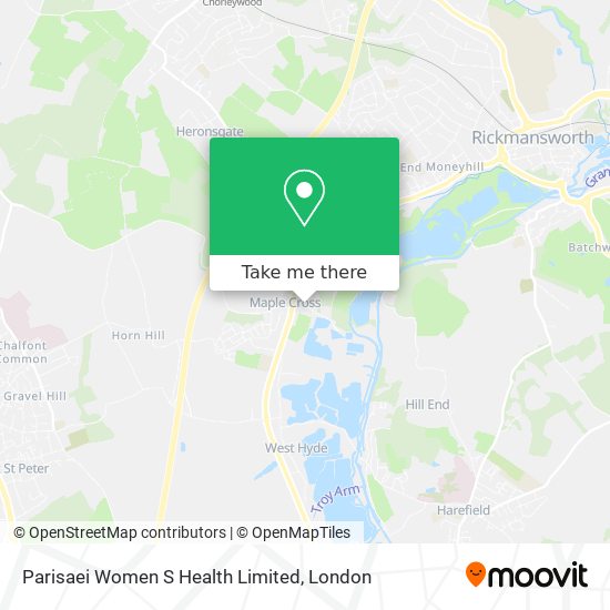 Parisaei Women S Health Limited map