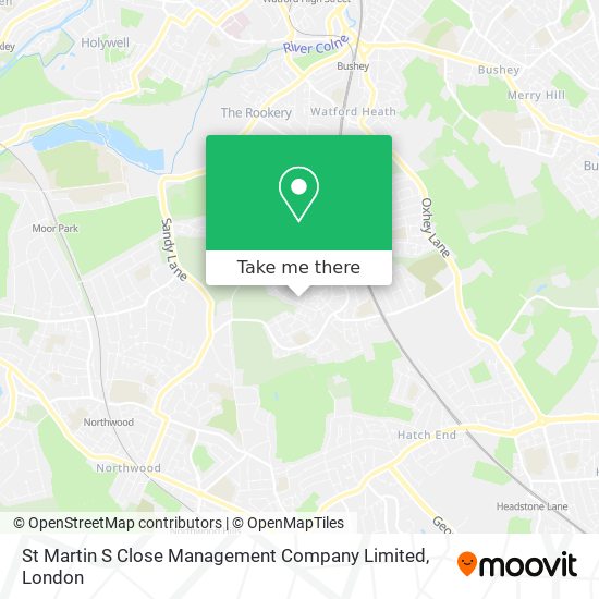 St Martin S Close Management Company Limited map