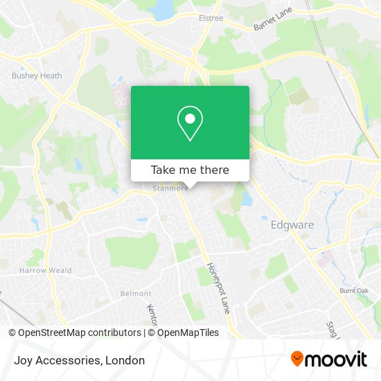 Joy Accessories map