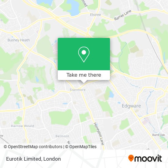Eurotik Limited map