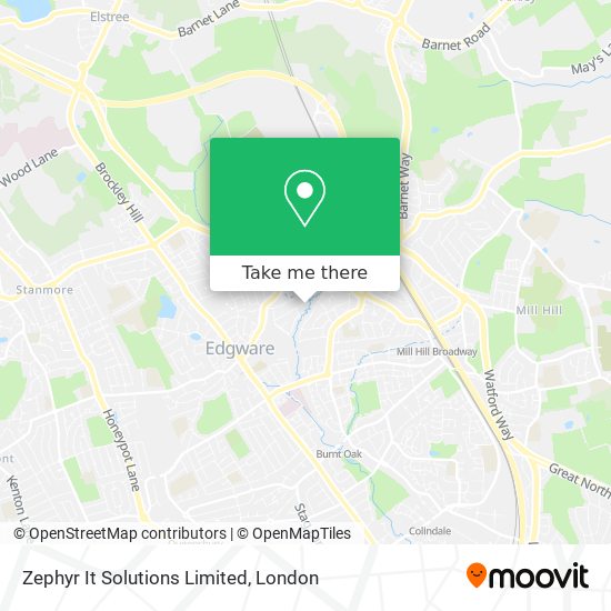 Zephyr It Solutions Limited map