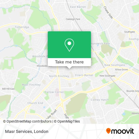 Masr Services map