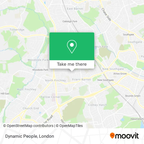 Dynamic People map