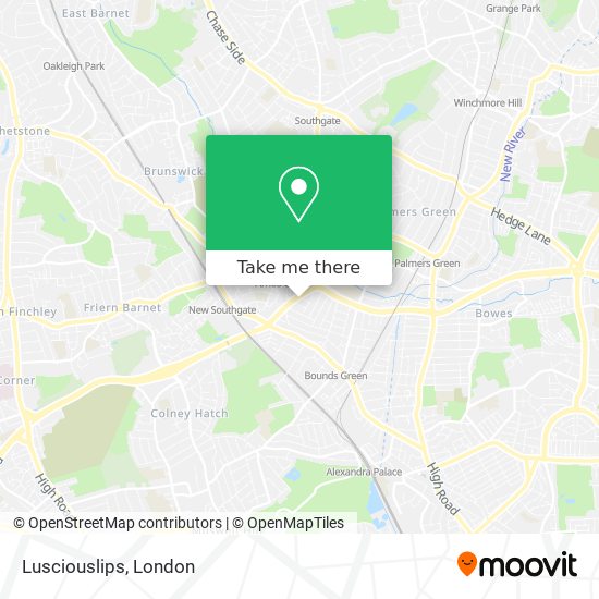 Lusciouslips map