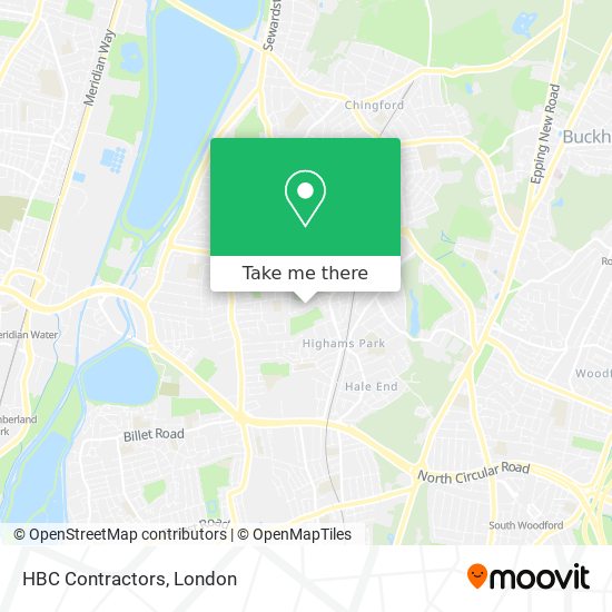 HBC Contractors map