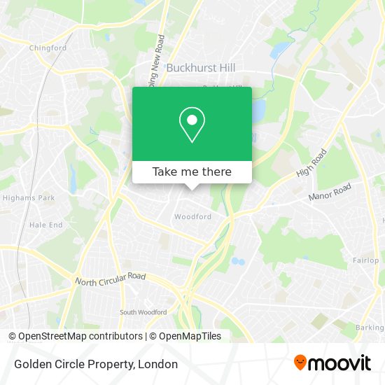 Golden Circle Property map