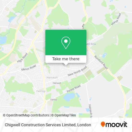 Chigwell Construction Services Limited map