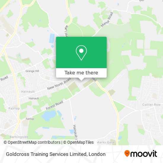 Goldcross Training Services Limited map