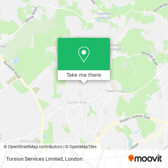 Torsion Services Limited map