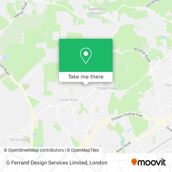 G Ferrand Design Services Limited map