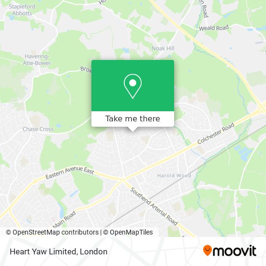 Heart Yaw Limited map