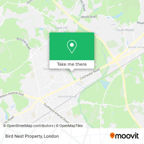 Bird Nest Property map