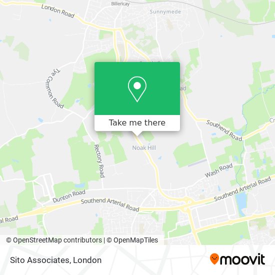 Sito Associates map