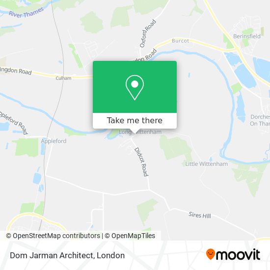 Dom Jarman Architect map