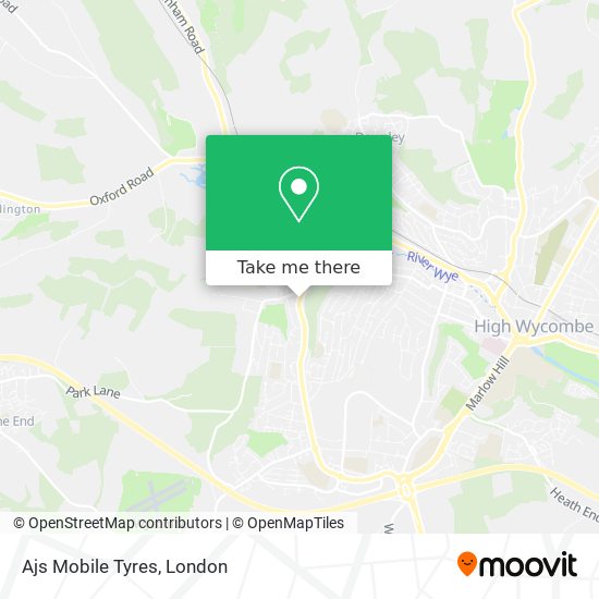 Ajs Mobile Tyres map
