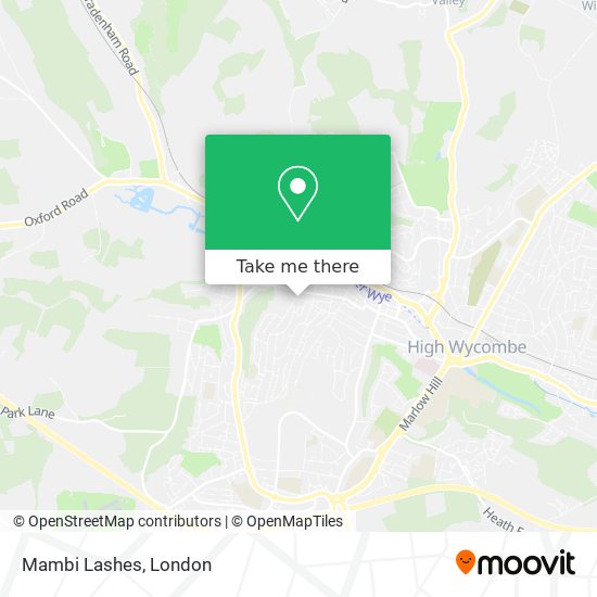 Mambi Lashes map