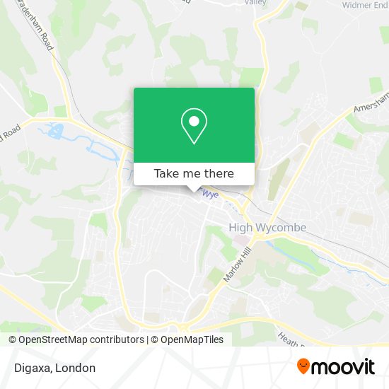 Digaxa map