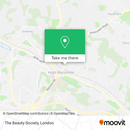 The Beauty Society map