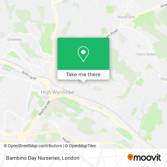 Bambino Day Nurseries map
