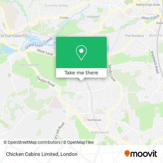 Chicken Cabins Limited map