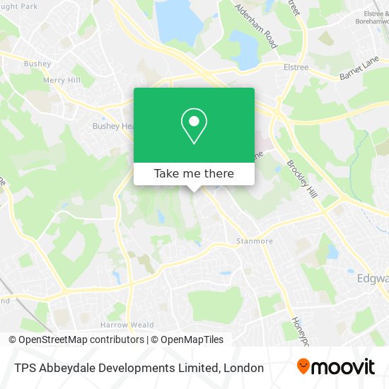 TPS Abbeydale Developments Limited map