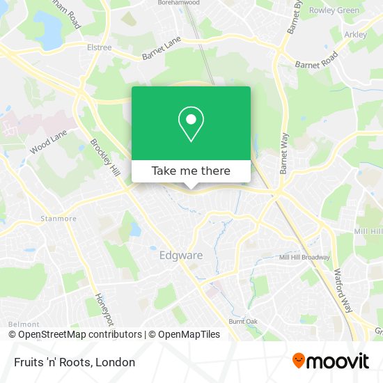 Fruits 'n' Roots map