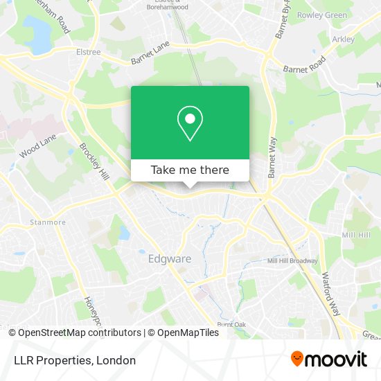 LLR Properties map
