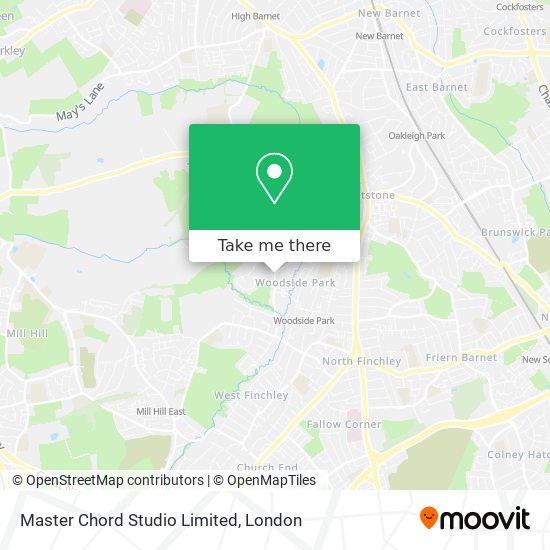 Master Chord Studio Limited map