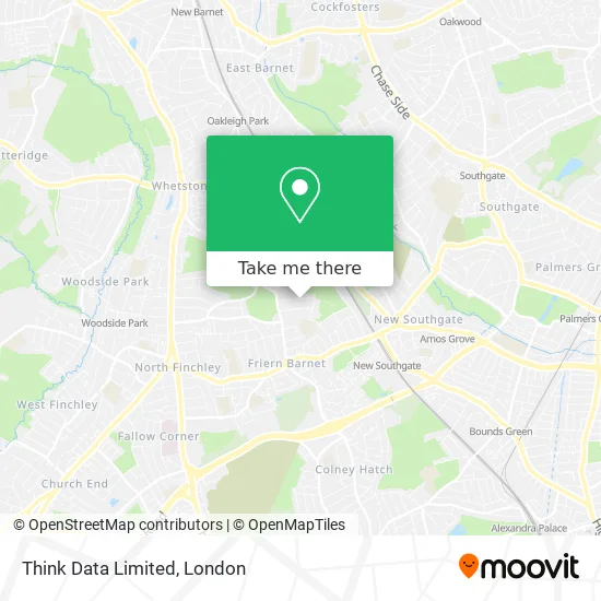 Think Data Limited map