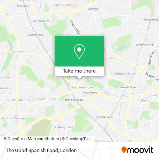 The Good Spanish Food map