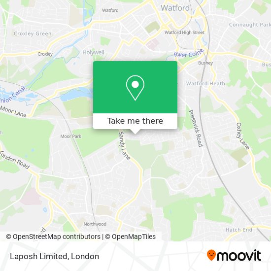 Laposh Limited map
