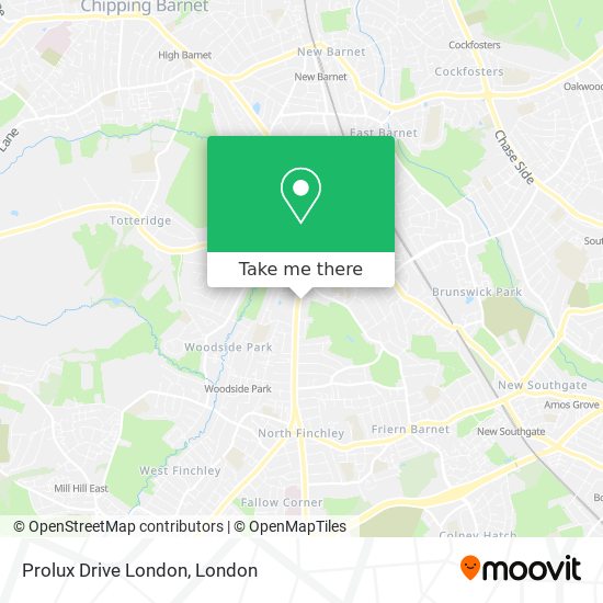 Prolux Drive London map