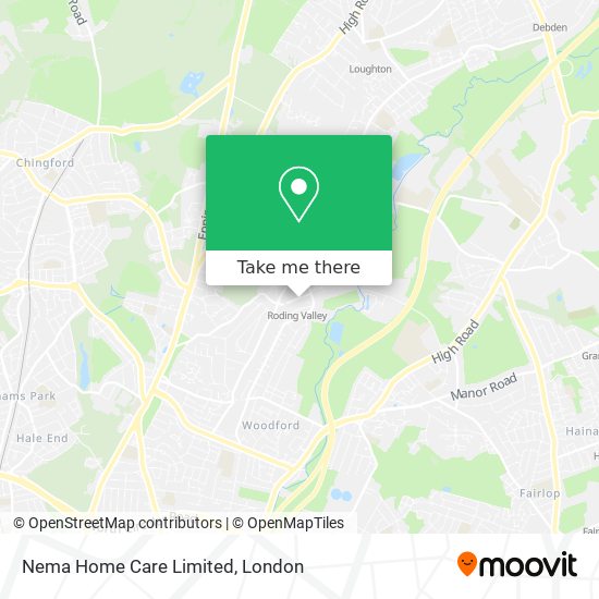 Nema Home Care Limited map