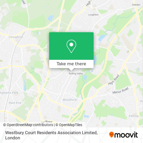 Westbury Court Residents Association Limited map