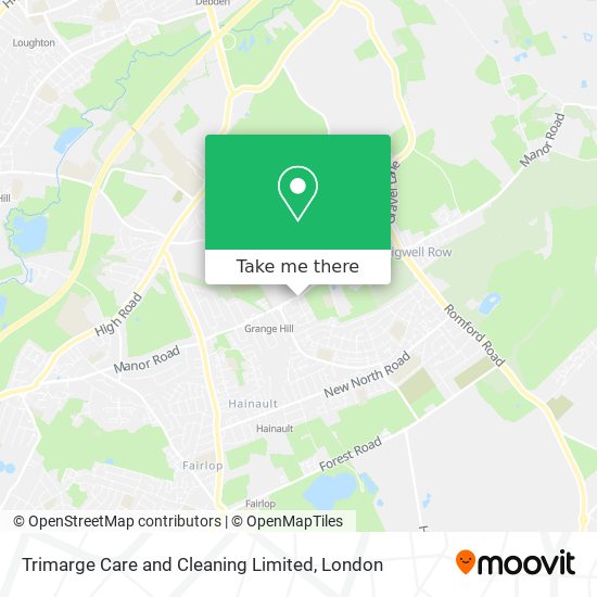 Trimarge Care and Cleaning Limited map