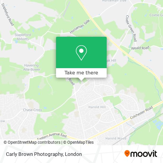 Carly Brown Photography map