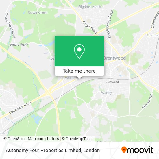 Autonomy Four Properties Limited map