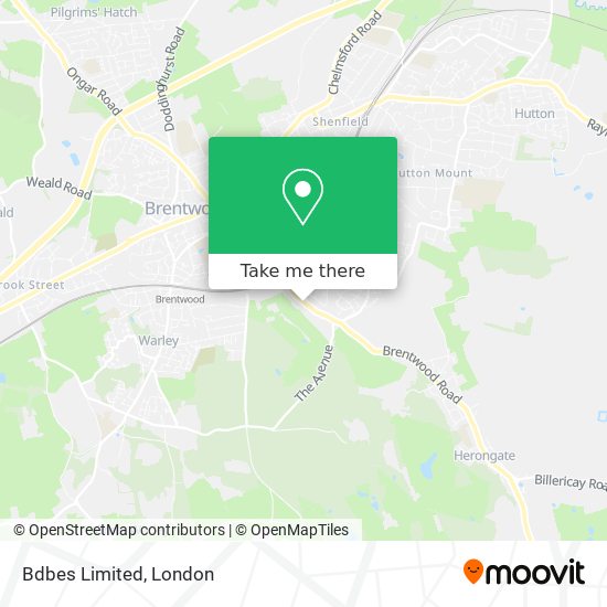 Bdbes Limited map