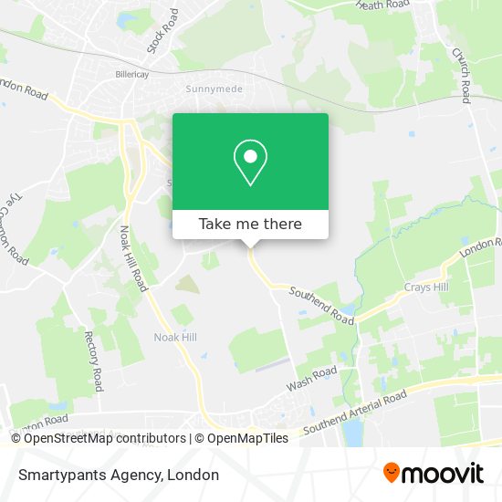 Smartypants Agency map