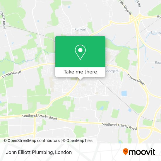 John Elliott Plumbing map