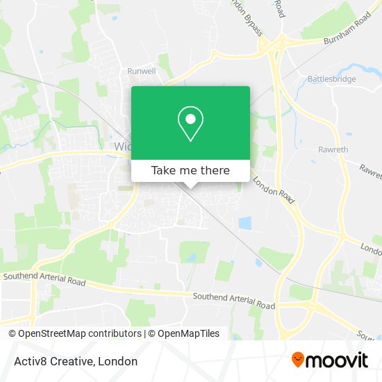 Activ8 Creative map